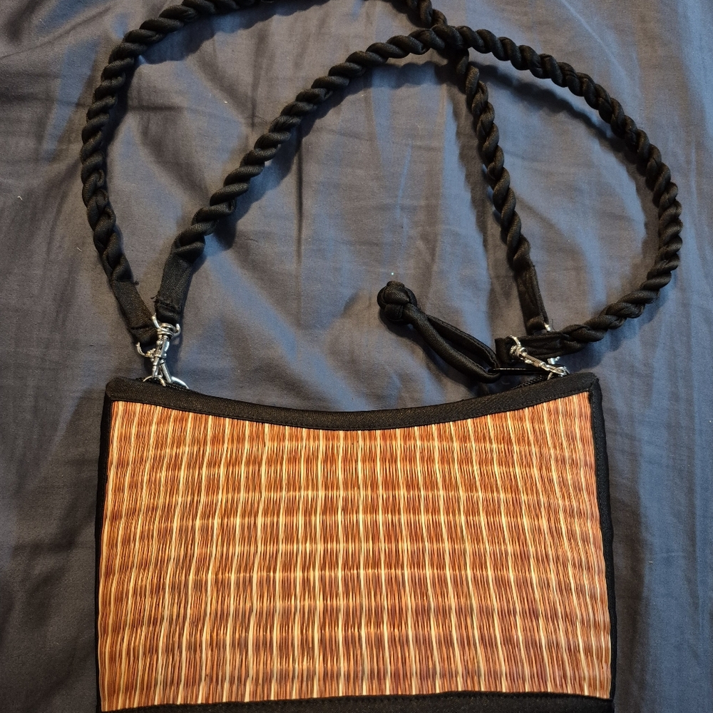 Woven Crossbody Bag By Baskets By Cambodia